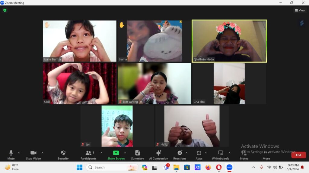 Kelas online bahasa inggris